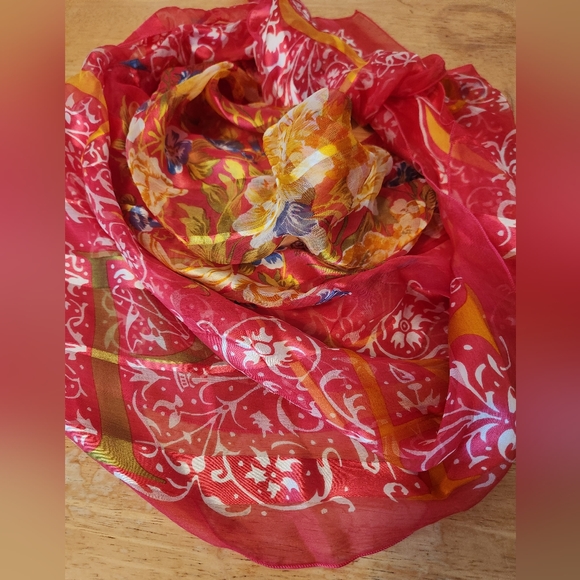 Silk Scarf - Picture 9 of 12